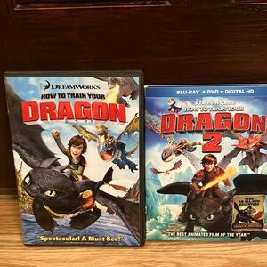 DreamWorks How to Train Your Dragon DVDs